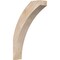 Ekena Millwork 5 1/2"W x 20"D x 32"H Thorton Smooth Knee Brace, Douglas Fir BRC06X20X32THR00SDF - alternate 1